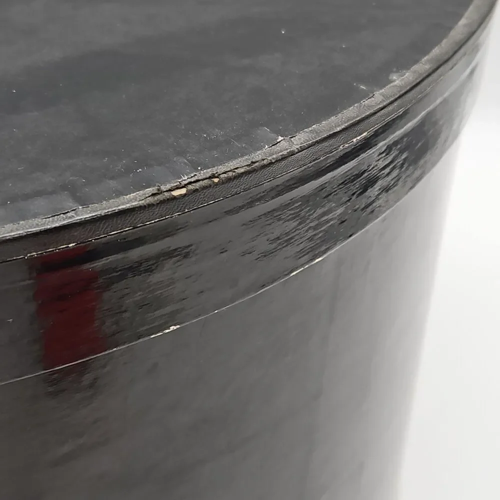 Vintage Saks Fifth Avenue Black Hat Box 15